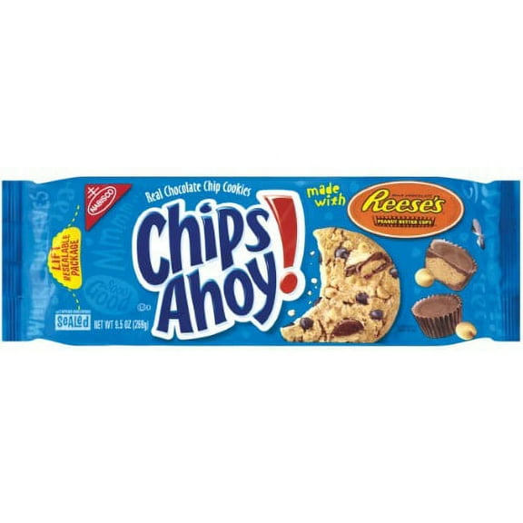 Chips Ahoy Cookies Made with Reese's Peanut Butter Cups