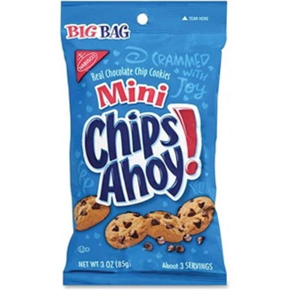 Chips Ahoy MDZ00679 Mini Chocolate Chip Cookies