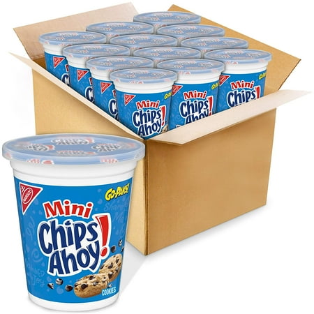 Chips Ahoy Mini Cookie Go Pack, 3.5 Ounce, 12 per Case