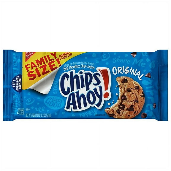 Chips Ahoy Original Family Size 18.2 oz Pack of 2