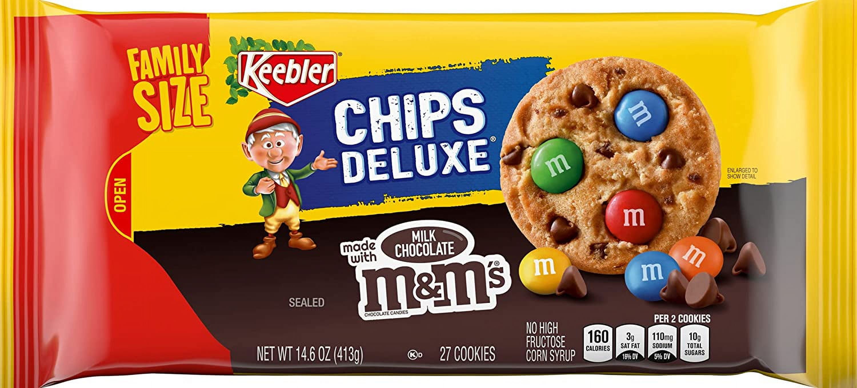 Chips Deluxe Cookies Rainbow With M M s Chocolate Candies 14 6 Oz 
