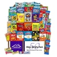 thumbnail image 1 of Chips Variety Pack 50 Count - Chips Cookies Candy Granola Bars - College Care Package Gift Basket - Snack Packs, 1 of 7