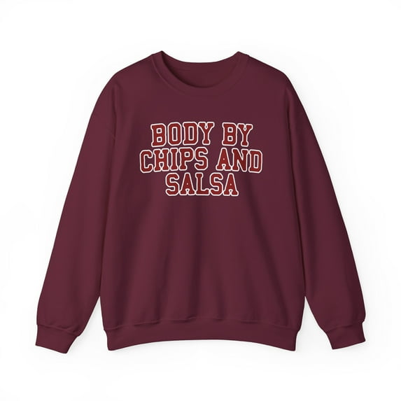Chips and Salsa Sweatshirt Gifts Crew Neck Shirt Long Sleeve Unisex