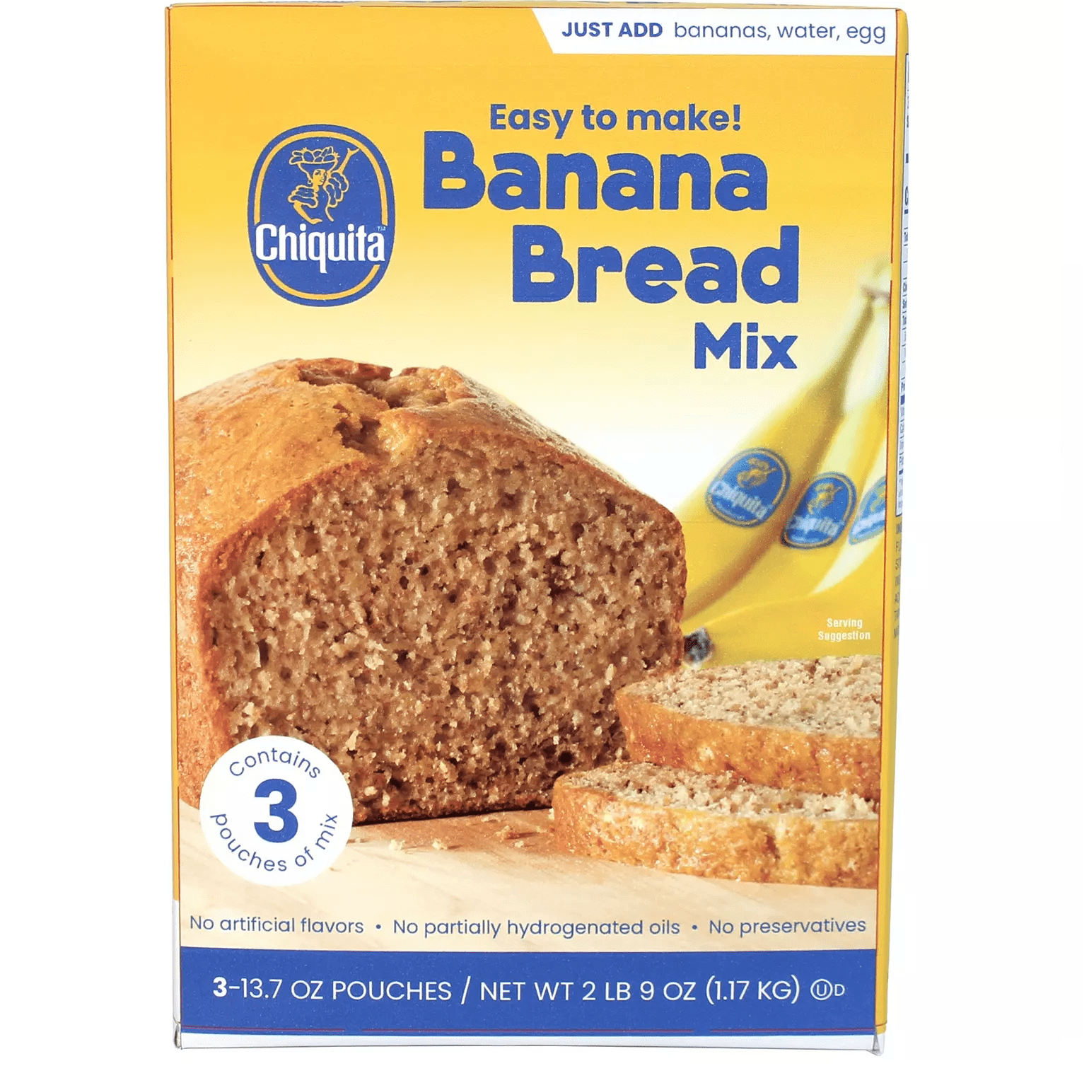 Chiquita Banana Bread Mix (13.7 oz., 3 pk.)