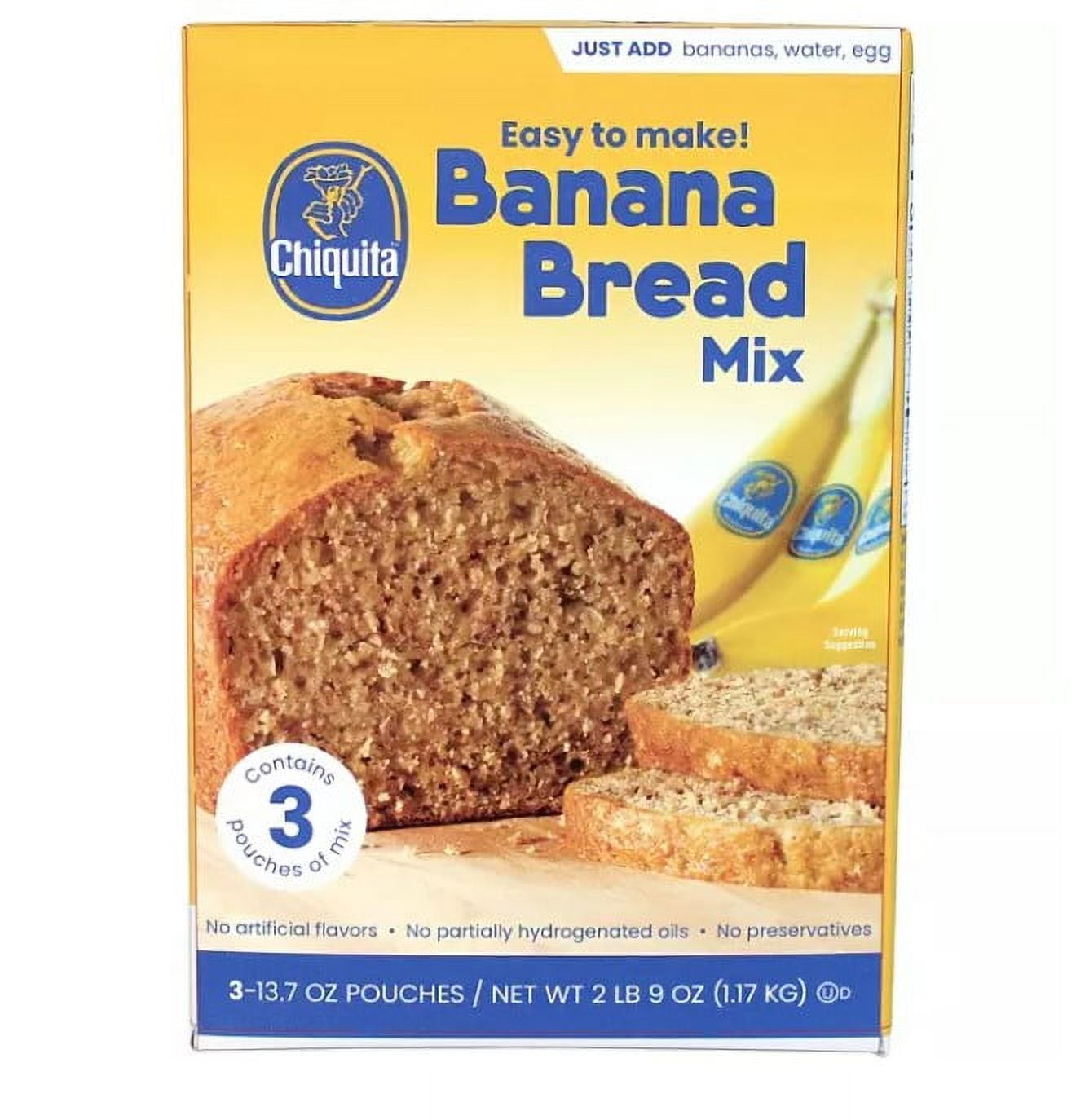 Chiquita banana bread mix deals