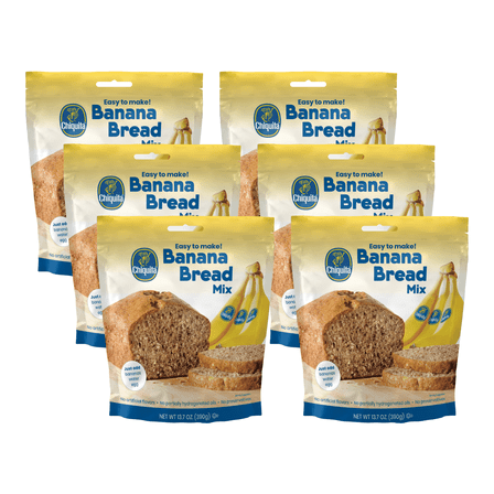 Chiquita Banana Bread Mix 13.7 oz (Pack of 6)