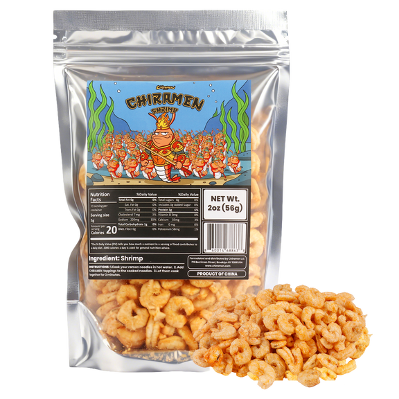 Chiramen Shrimp Ramen Toppings Dried