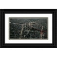 thumbnail image 1 of Chiriaco, Carmine 18x12 Black Ornate Wood Framed with Double Matting Museum Art Print Titled - Red Line In The Dark Tokyo., 1 of 4
