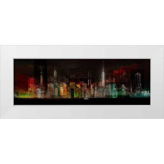 Chiriaco, Carmine 24x11 White Modern Wood Framed Museum Art Print Titled - Oasis - Ready Player One