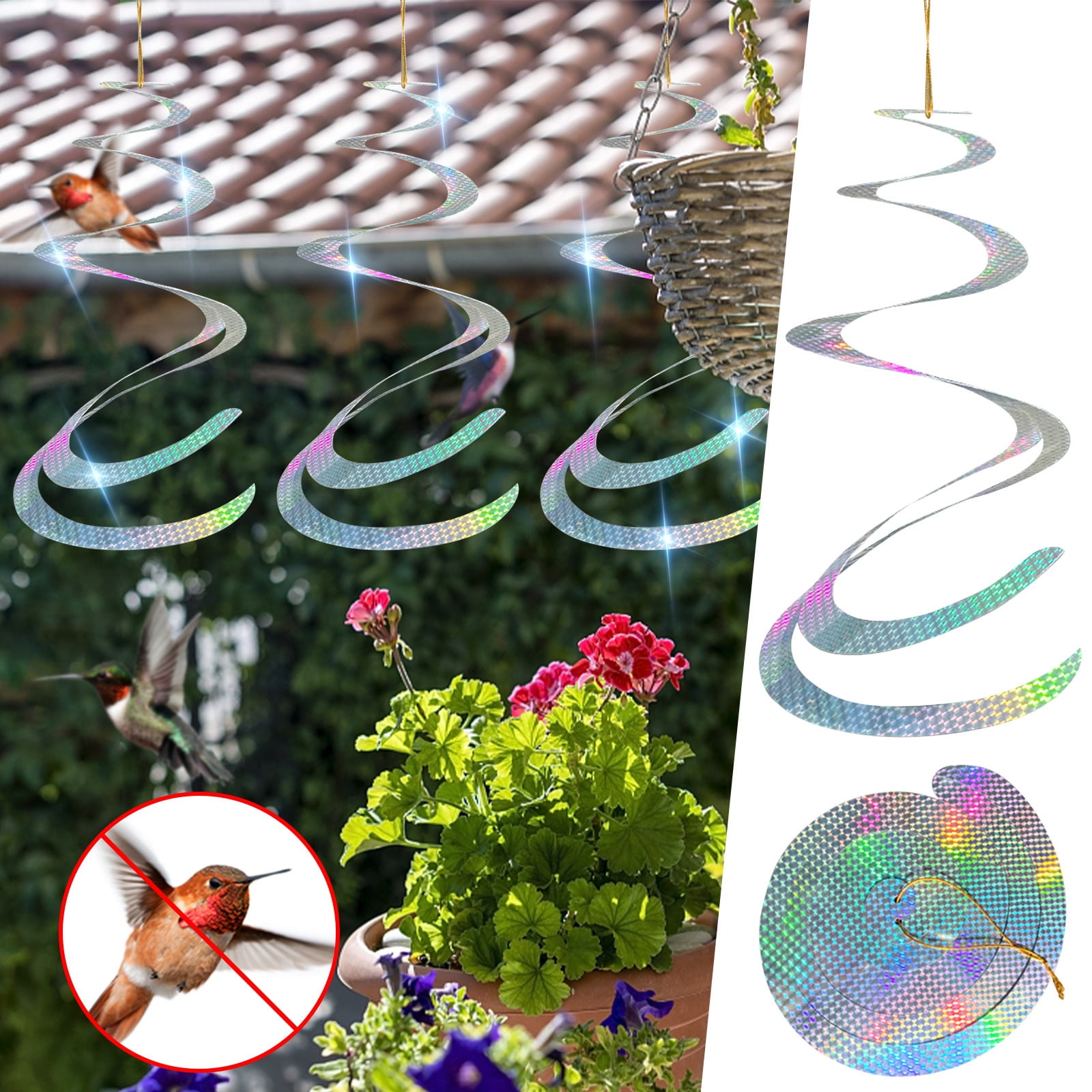 Chiritamas Clearance Bird Repellent Reflector Orchard Balcony Courtyard