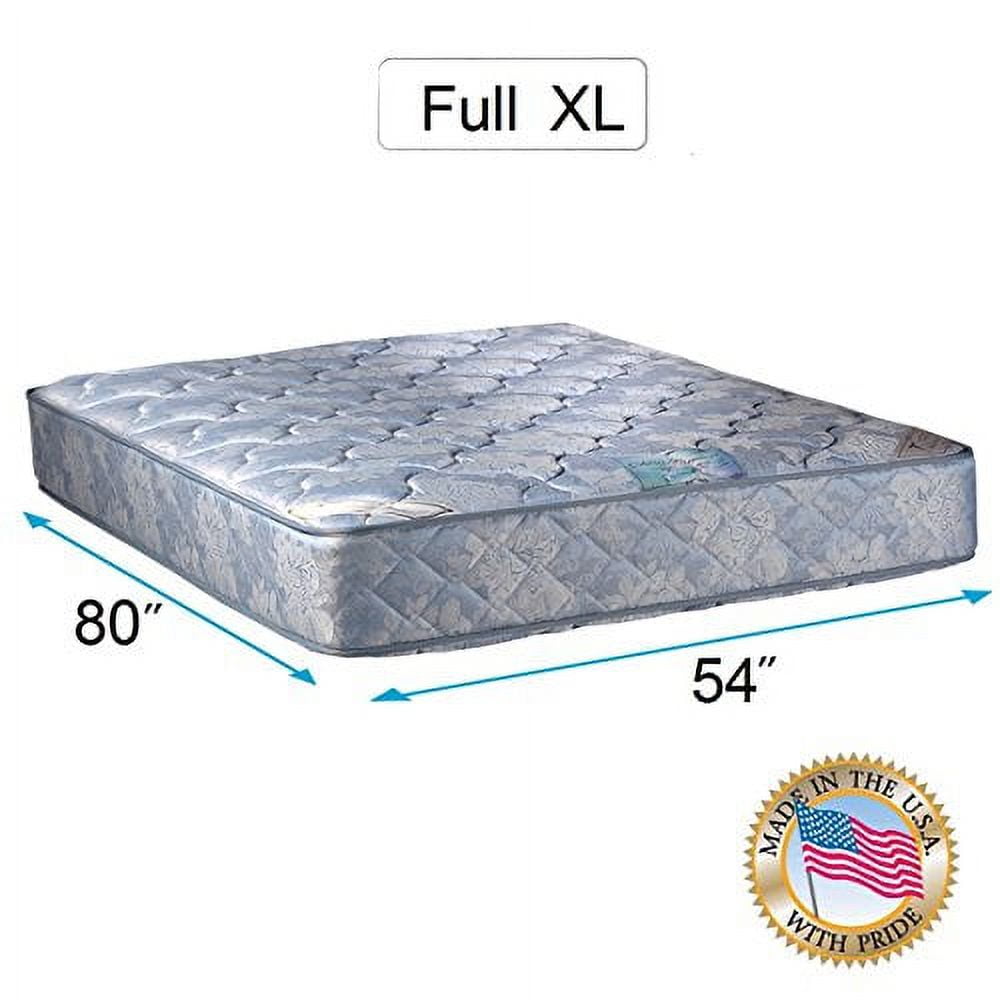 Chiro Premier Orthopedic Blue Color Full XL size Mattress Only 54 x80 x9 Fully Assembled Good for your back Superior Quality Long Lasting and 2 Sided By Dream Solutions USA Walmart