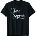 thumbnail image 1 of Chiro Squad Cool Chiropractic Typography Chiropractor Gift T-Shirt, 1 of 4