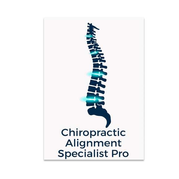 Chiropractic Alignment Specialist Pro Wall Decor - Therapy Profession - 13x19 Poster Print