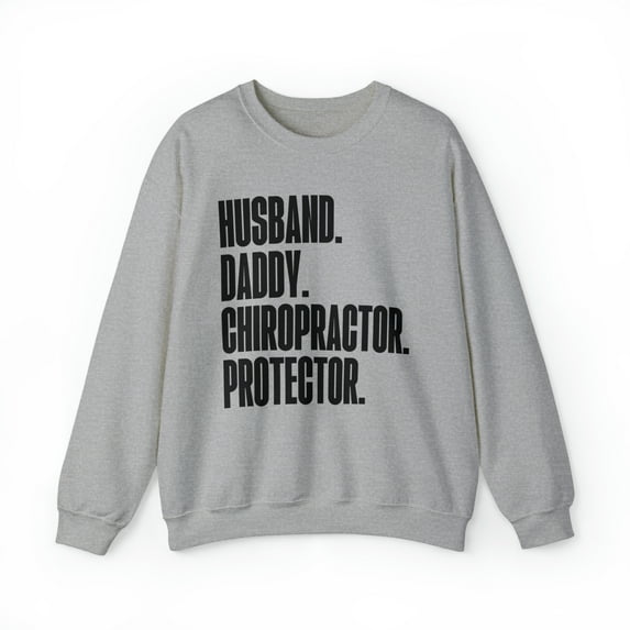 Chiropractor Dad Fathers Day Birthday Ideas Sweatshirt, Gifts, Crewneck