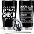 thumbnail image 1 of Chiropractor Gifts, Chiropractor Graduation Co Worker Retirement Gifts, 20oz Stainless Steel Tumbler with Lid Straw, 1 of 3