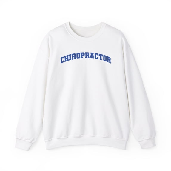 Chiropractor Graduation Sweatshirt Gifts Crew Neck Shirt Long Sleeve Unisex