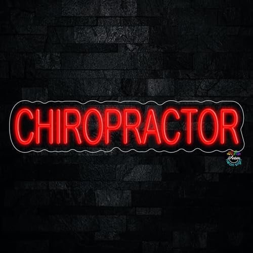 Chiropractor LED Neon Sign 27"L x 6"H #32155