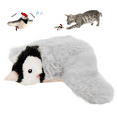 thumbnail image 1 of Chirping Penguin Cat Toy, Interactive Flapping Penguin Cat Toy, Simulated Chirping Bird Cat Toy Flapping Wings, Plush Cat Toys for Indoor (Penguin), 1 of 7