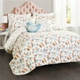 thumbnail image 1 of Chirpy Birds 4Pc Multicolor Quilt Set, 1 of 8