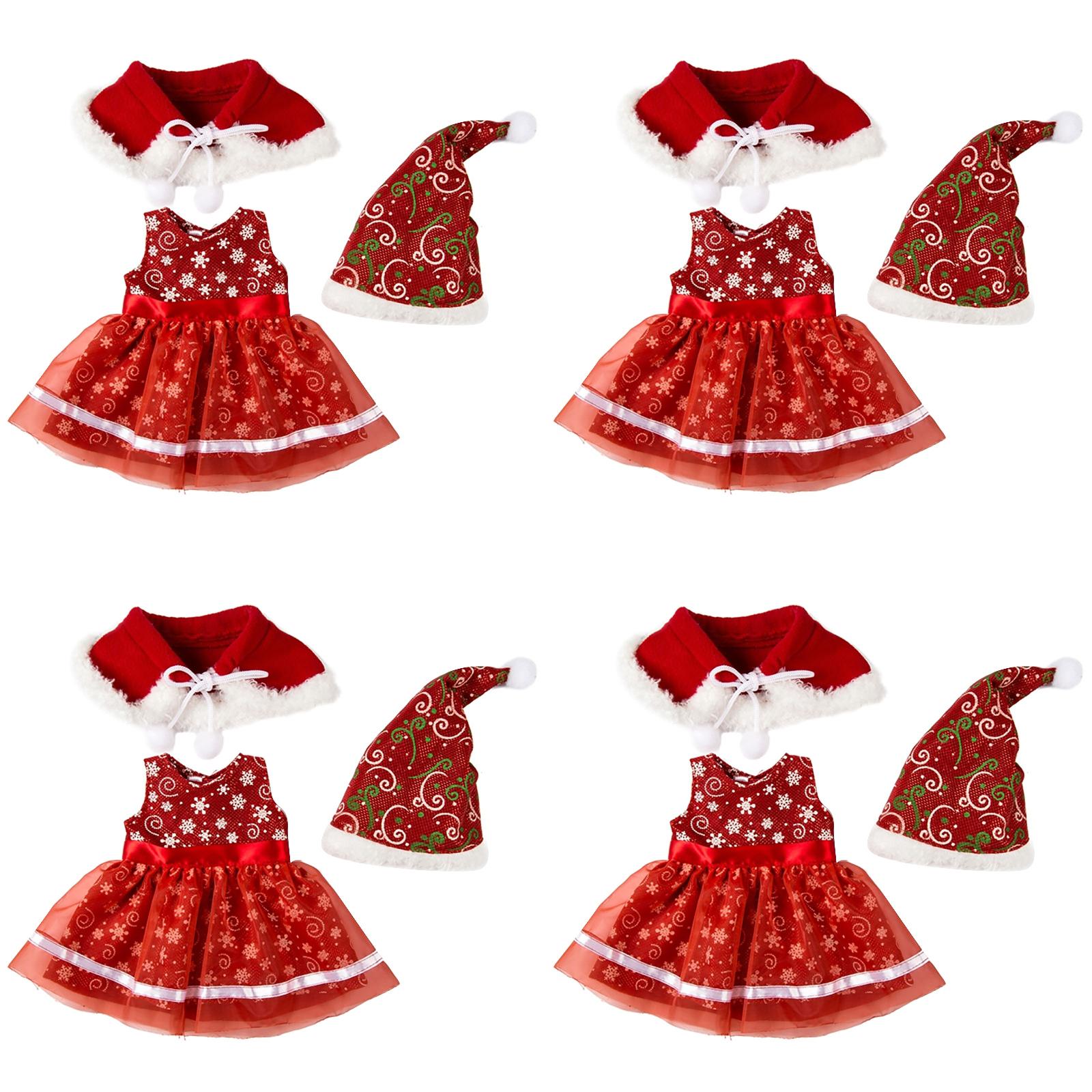 Chirstmas Clothes Dress Hat For 18 Inch Boy Doll Accessory Girl Toy