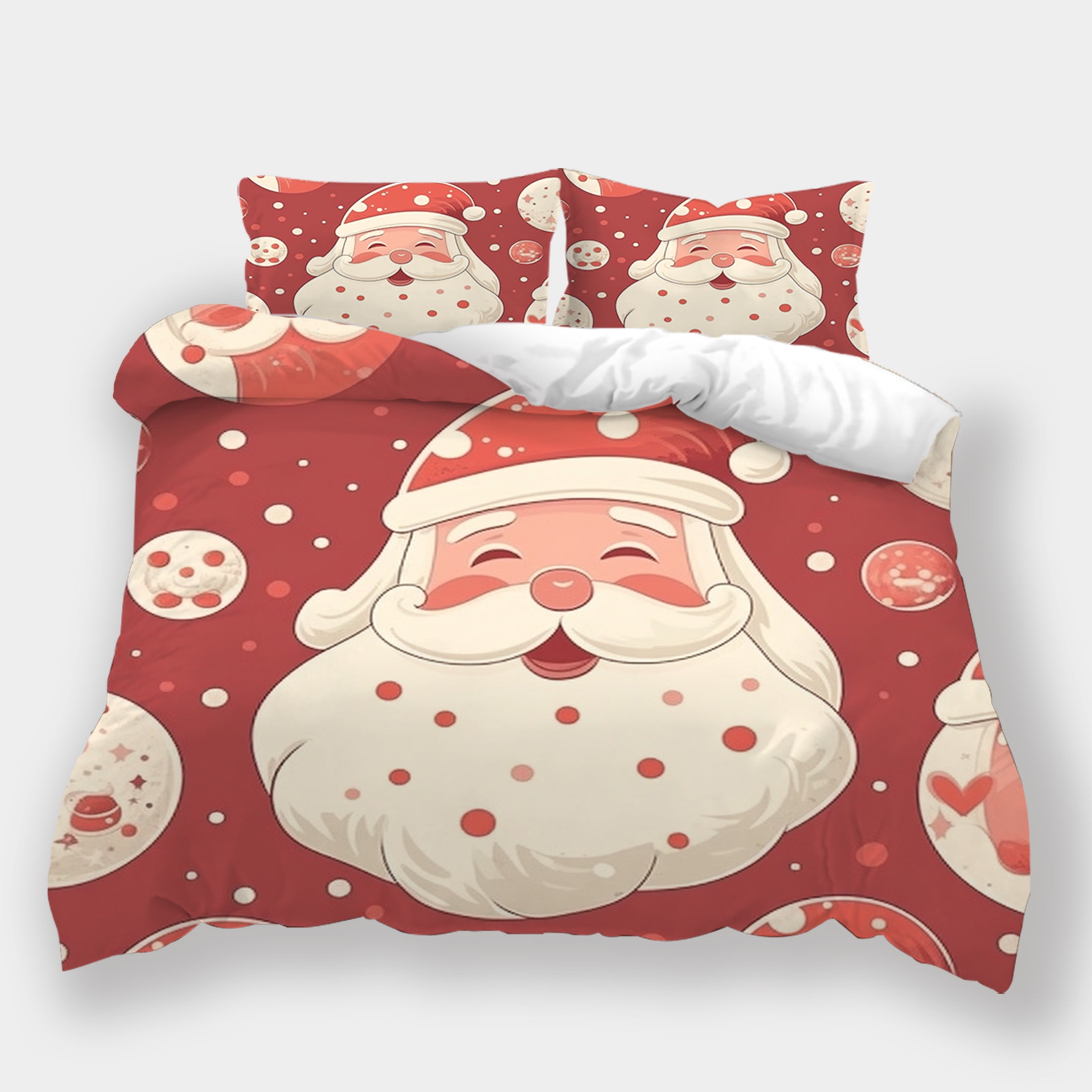 Chirstmas Home Textiles Cartoon Santa Claus Design Comforter Cover ...