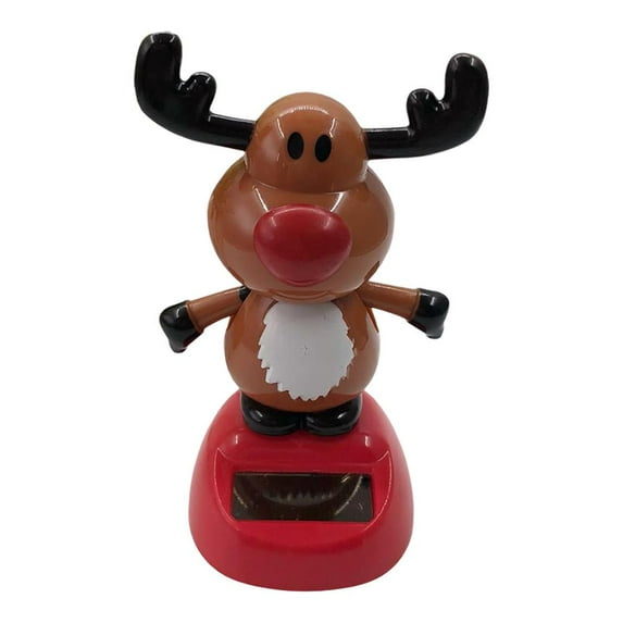 Chirstmas Solar Powered Dancing Toys, Solar Dancing Christmas Santa Snowman, Christmas Santa Solar Dancing Toy, Car Solar Christmas Decoration Car Dashboard Solar Powered Dancing Toy for Christmas