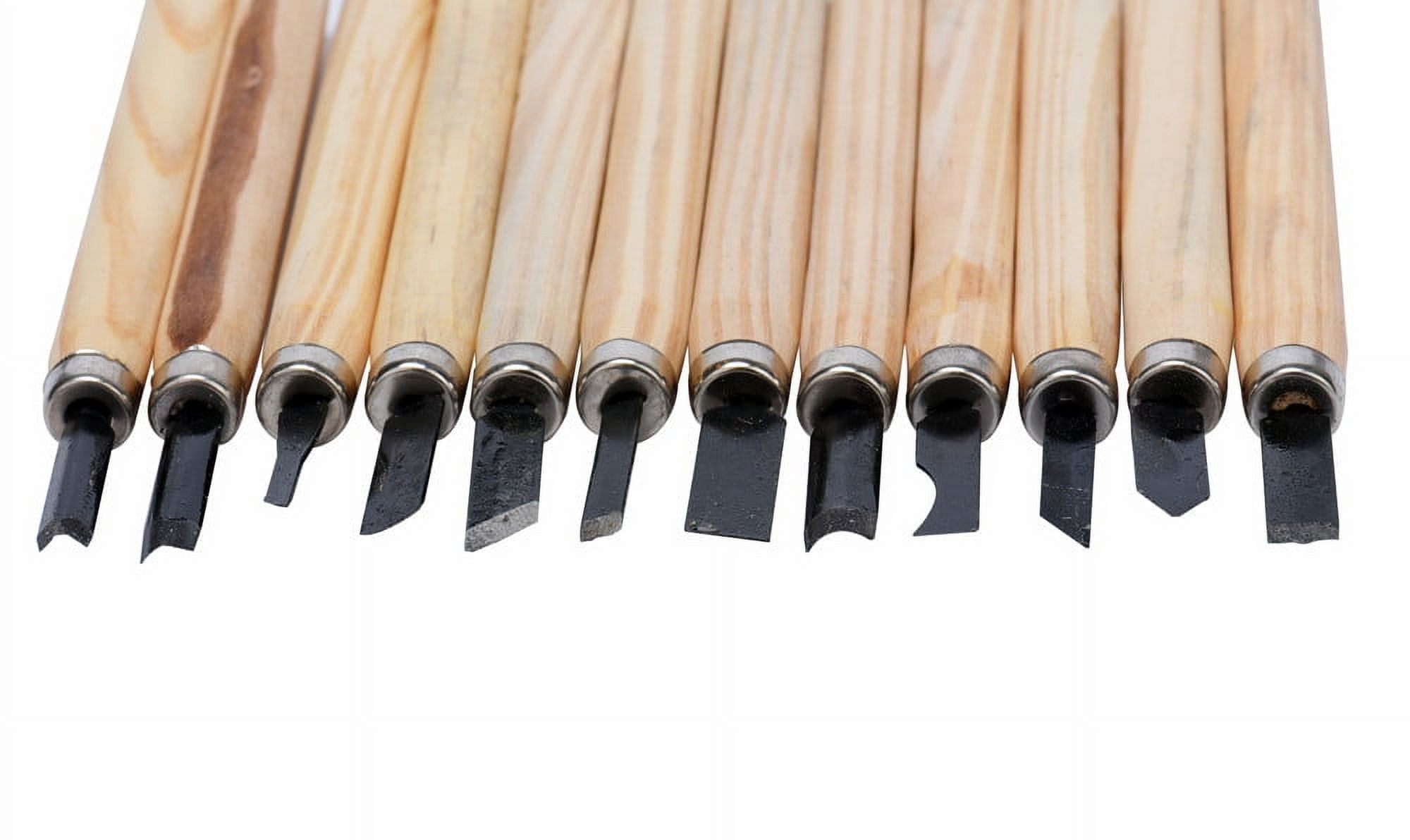 Chisel 12Pcs Tool Hand Woodworking Woodworkers Set Wood Gouges Carving ...