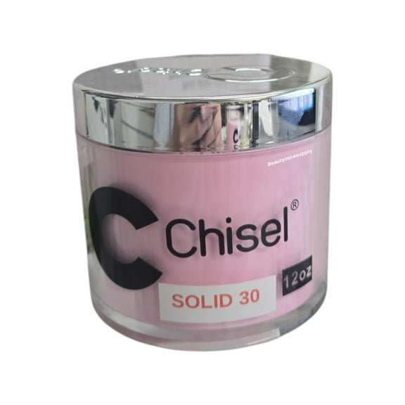 Chisel Acrylic  Dipping Powder Refill 12 oz SOLID 30