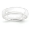 thumbnail image 1 of Chisel Ceramic White 6mm Polished Band, 1 of 7
