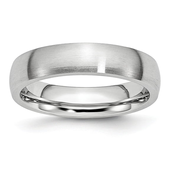 Chisel Cobalt Satin 5mm Wedding Band