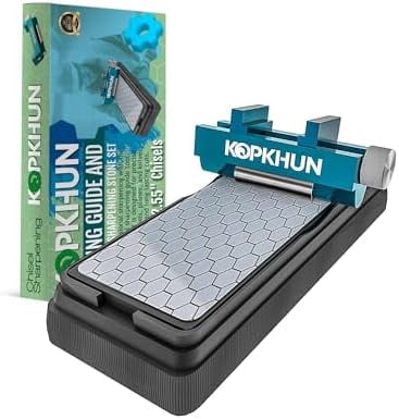 Adjustable Honing Guide with Whetstone – Sharpening Jig for Chisels ...
