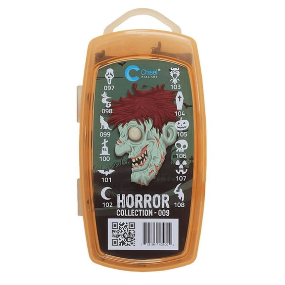 Chisel Nail Art Horror Collection #009