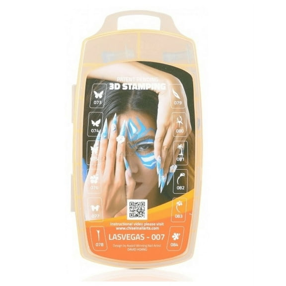 Chisel Nail Art Las Vegas Collection #007