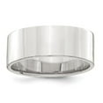thumbnail image 1 of Chisel QWFB070-9 7 mm Sterling Silver Flat Band, Size 9, 1 of 4