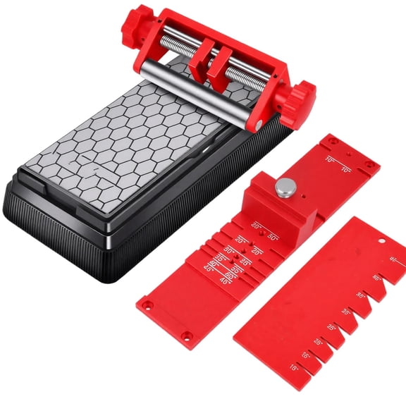 Chisel Sharpening Jig, Chisel Sharpening Kit with Diamond Sharpening Stone for Woodworking and Wood Carving Tool Maintenance