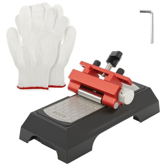 Chisel Sharpening Kit Adjustable Chisel Sharpener Jig Metal Sharpening Stone with Honing Guide Tool Practical Chisel Sharpening Jig Kit for 0 to 5.7cm Chisels and Planes