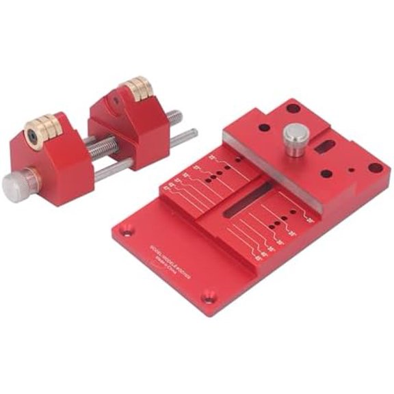 Chisel Sharpening Kit for Woodworking Tools, Honing 15-45 Degree Angle Aluminum Alloy Fixture for Chisels Planes$$Tools & Hardware Other