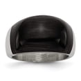 thumbnail image 1 of Chisel Stainless Steel 12mm Black Cat's Eye Ring, 1 of 7