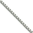 thumbnail image 1 of Chisel Stainless Steel 2.0mm 24in Box Chain Necklace, 1 of 4