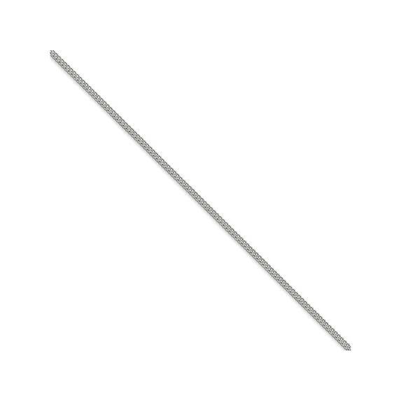 Chisel Stainless Steel 2.25mm 18in Round Curb Chain Necklace