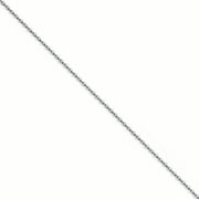 BLACK BOW JEWELRY COMPANY Chisel Stainless Steel 2.30mm 16in Cable Chain Necklace