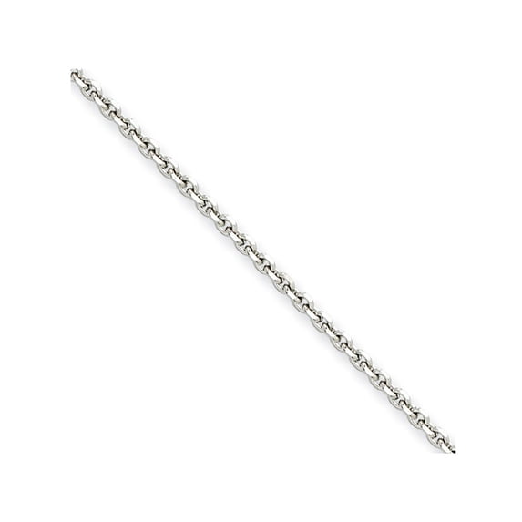 Chisel Stainless Steel 2.7mm 18in Cable Chain Necklace