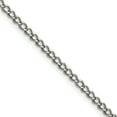 thumbnail image 1 of Chisel Stainless Steel 3mm Curb Chain Necklace - 24 inches, 1 of 6