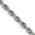 thumbnail image 1 of Chisel Stainless Steel 4.0mm 24in Rope Chain Necklace, 1 of 5