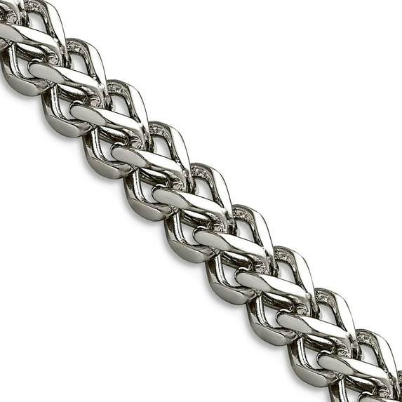 Chisel Stainless Steel 5.50mm 24in Franco Chain Necklace