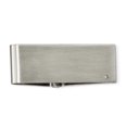 thumbnail image 1 of Chisel Stainless Steel Brushed .03 Carat Diamond Hinged Money Clip, 1 of 4