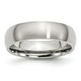 thumbnail image 1 of Chisel Stainless Steel Brushed 6mm Half Round Band, 1 of 7