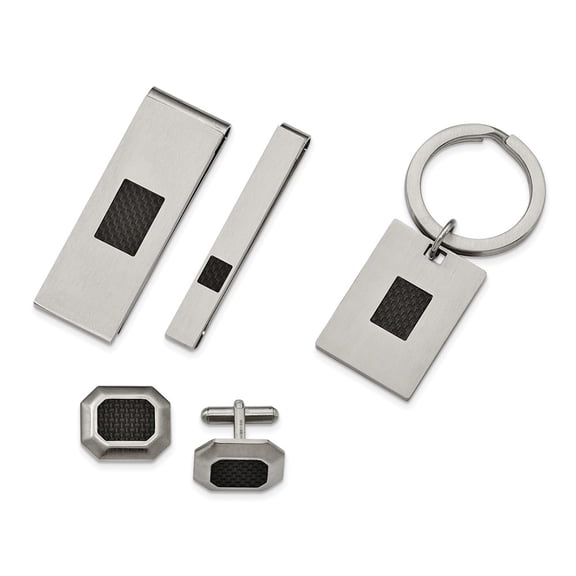 Chisel Stainless Steel Carbon Fiber 4-piece Boxed Set