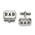 thumbnail image 1 of Chisel Stainless Steel Dad Cuff Links, 1 of 3