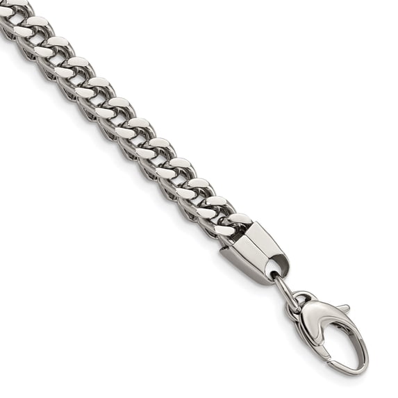 Chisel Stainless Steel Franco Link 9in Bracelet